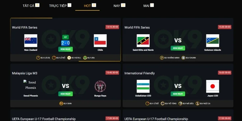 Đường truyền mượt, xem không giật lag